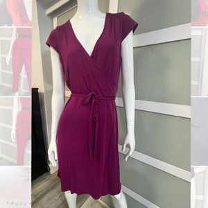 Faux wrapped dress in great condition.